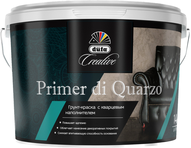Грунт пигментированный PRIMER DI QUARZO düfa Creative