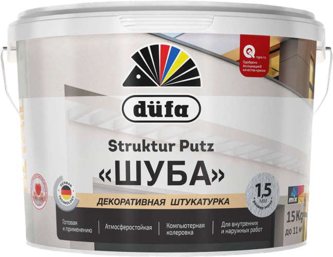 Штукатурка структурная düfa STRUKTUR PUTZ