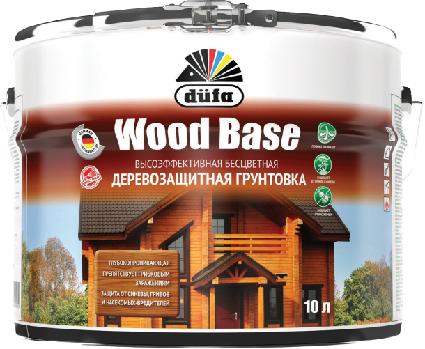 Грунт düfa WOOD BASE с биоцидом бесцветный